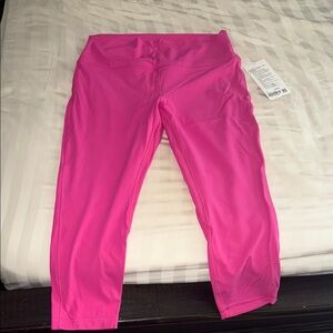 Lululemon Athletica Hot Pink Leggings